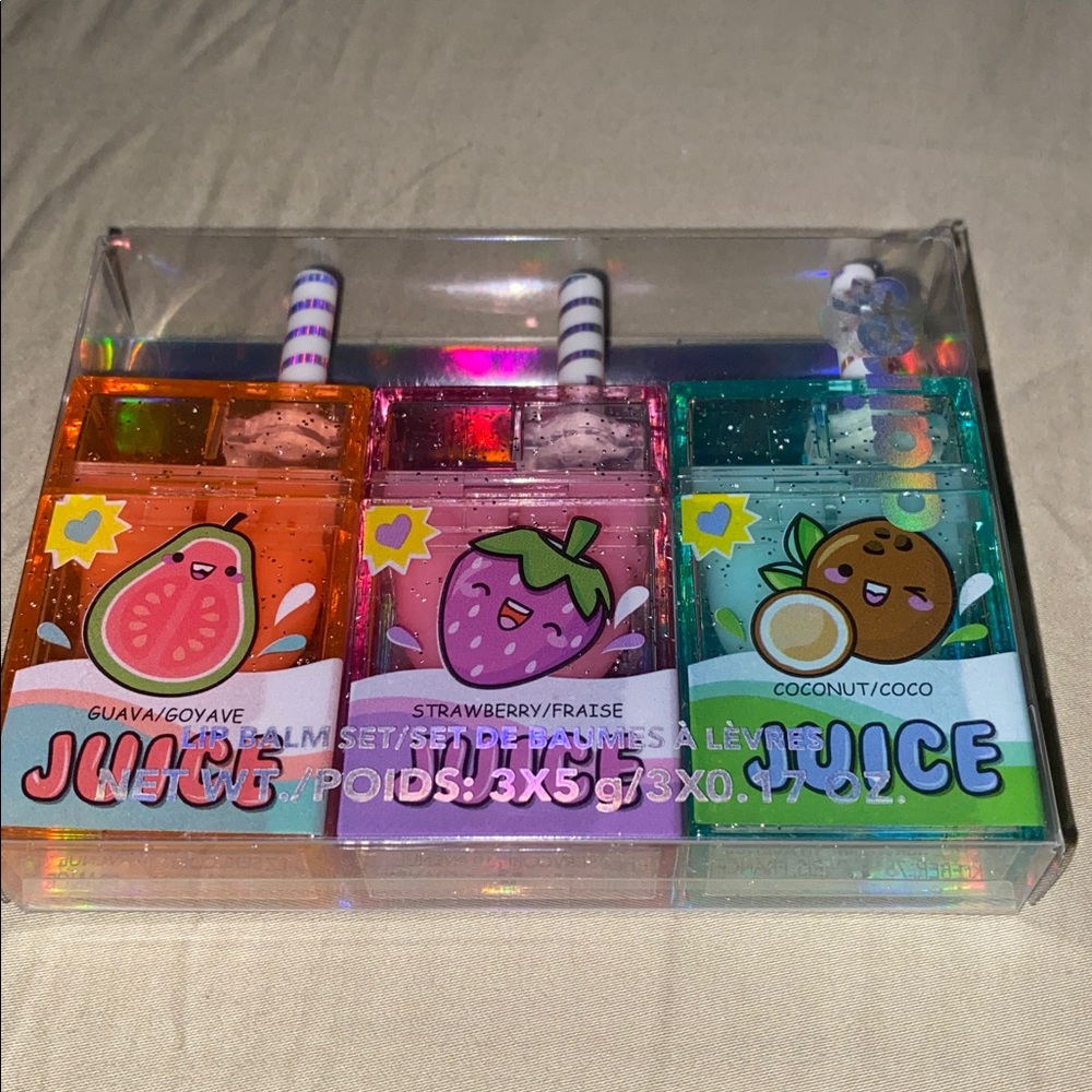 Claire’s Juice Box Lip Gloss Set
